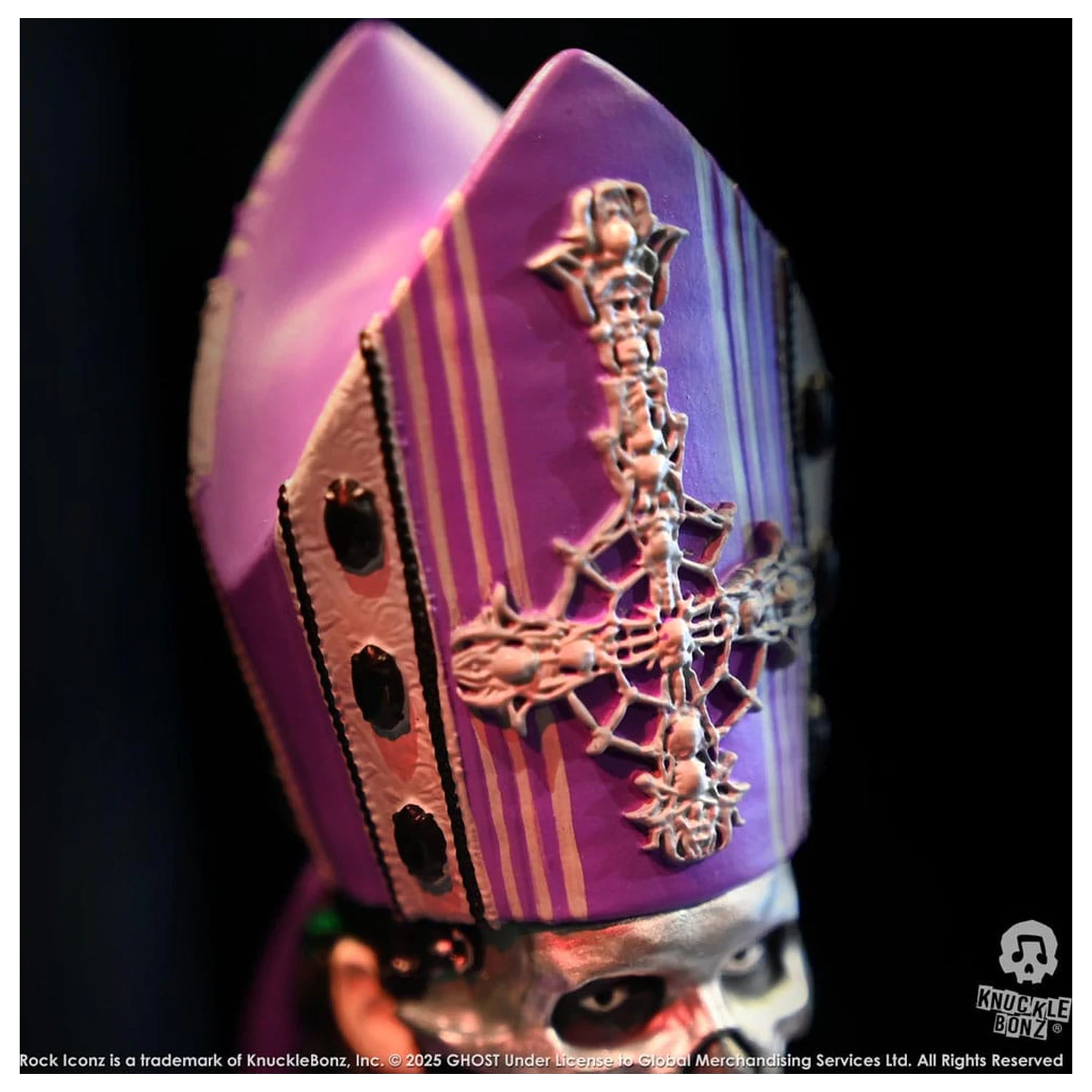 Ghost Rock Iconz Statuetka Papa V Perpetua Purple Robes 22 cm zdjęcie produktu