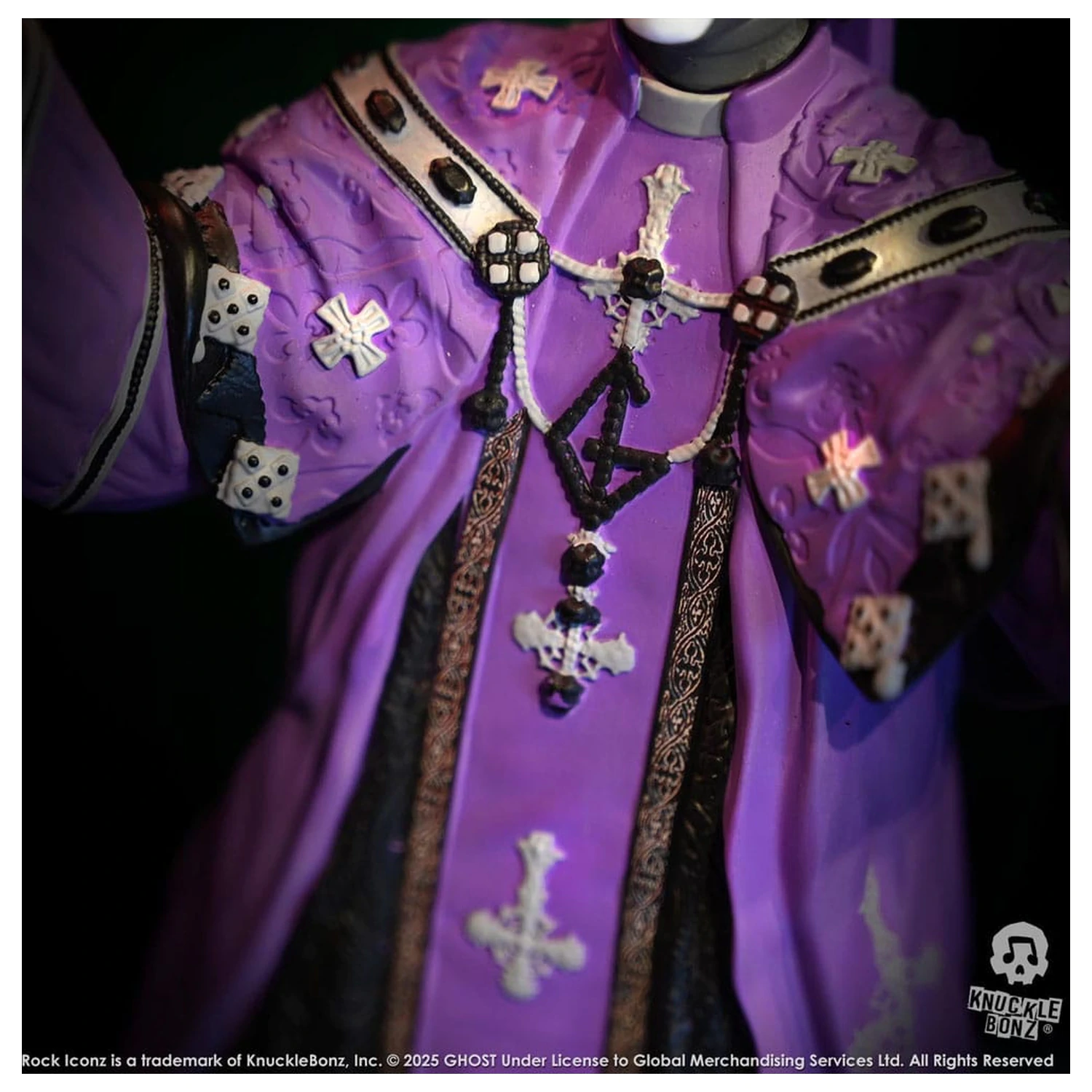 Ghost Rock Iconz Statuetka Papa V Perpetua Purple Robes 22 cm zdjęcie produktu