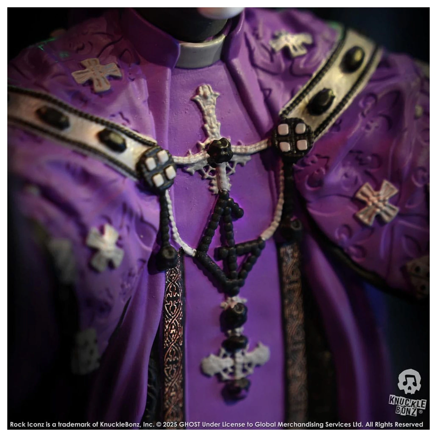 Ghost Rock Iconz Statuetka Papa V Perpetua Purple Robes 22 cm zdjęcie produktu