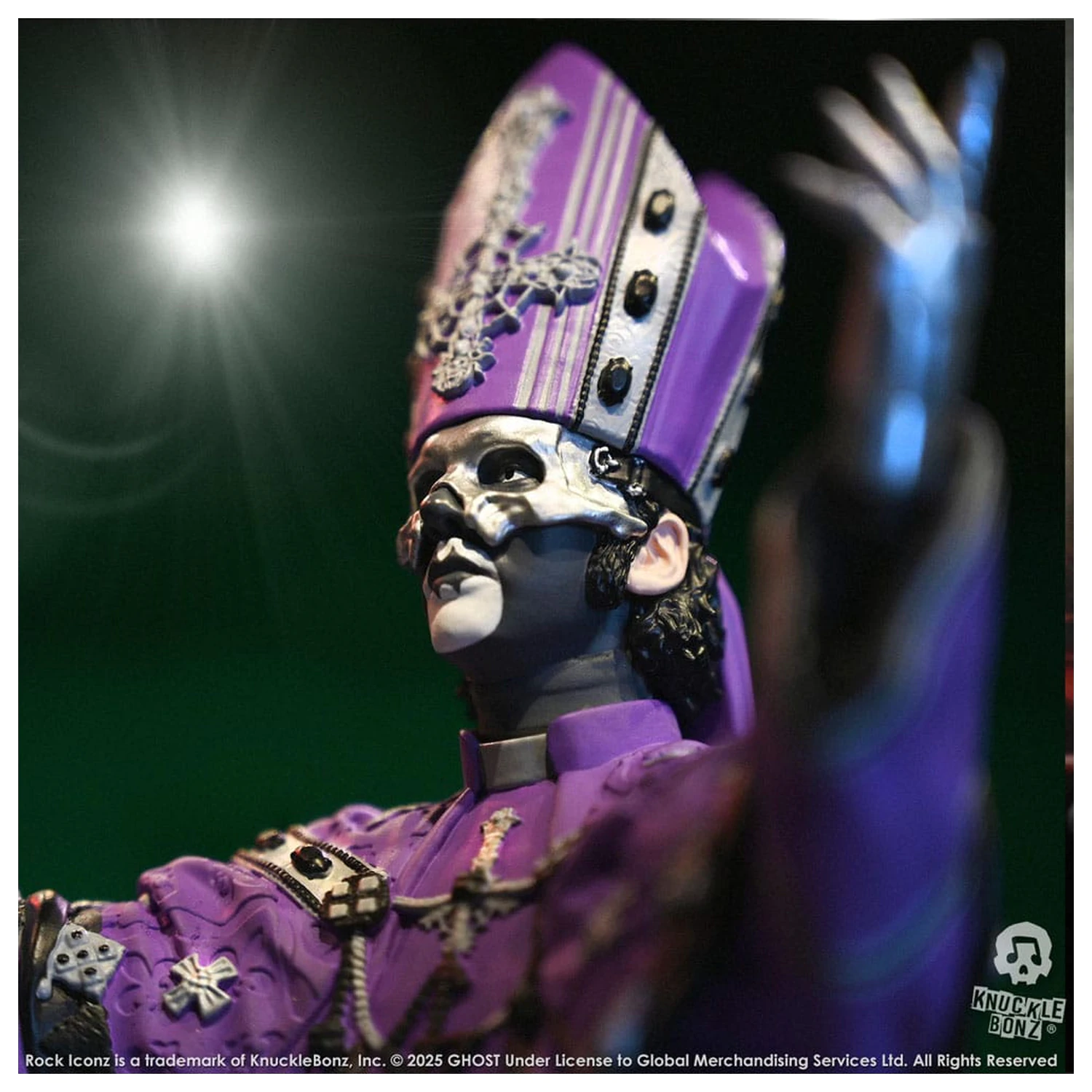 Ghost Rock Iconz Statuetka Papa V Perpetua Purple Robes 22 cm zdjęcie produktu