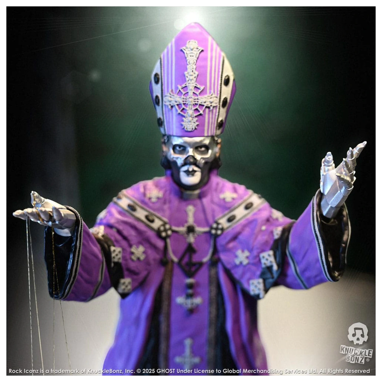 Ghost Rock Iconz Statuetka Papa V Perpetua Purple Robes 22 cm zdjęcie produktu