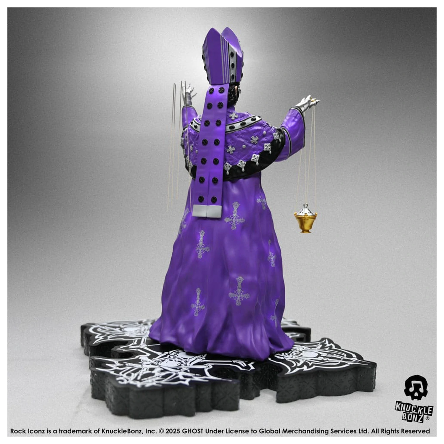 Ghost Rock Iconz Statuetka Papa V Perpetua Purple Robes 22 cm zdjęcie produktu