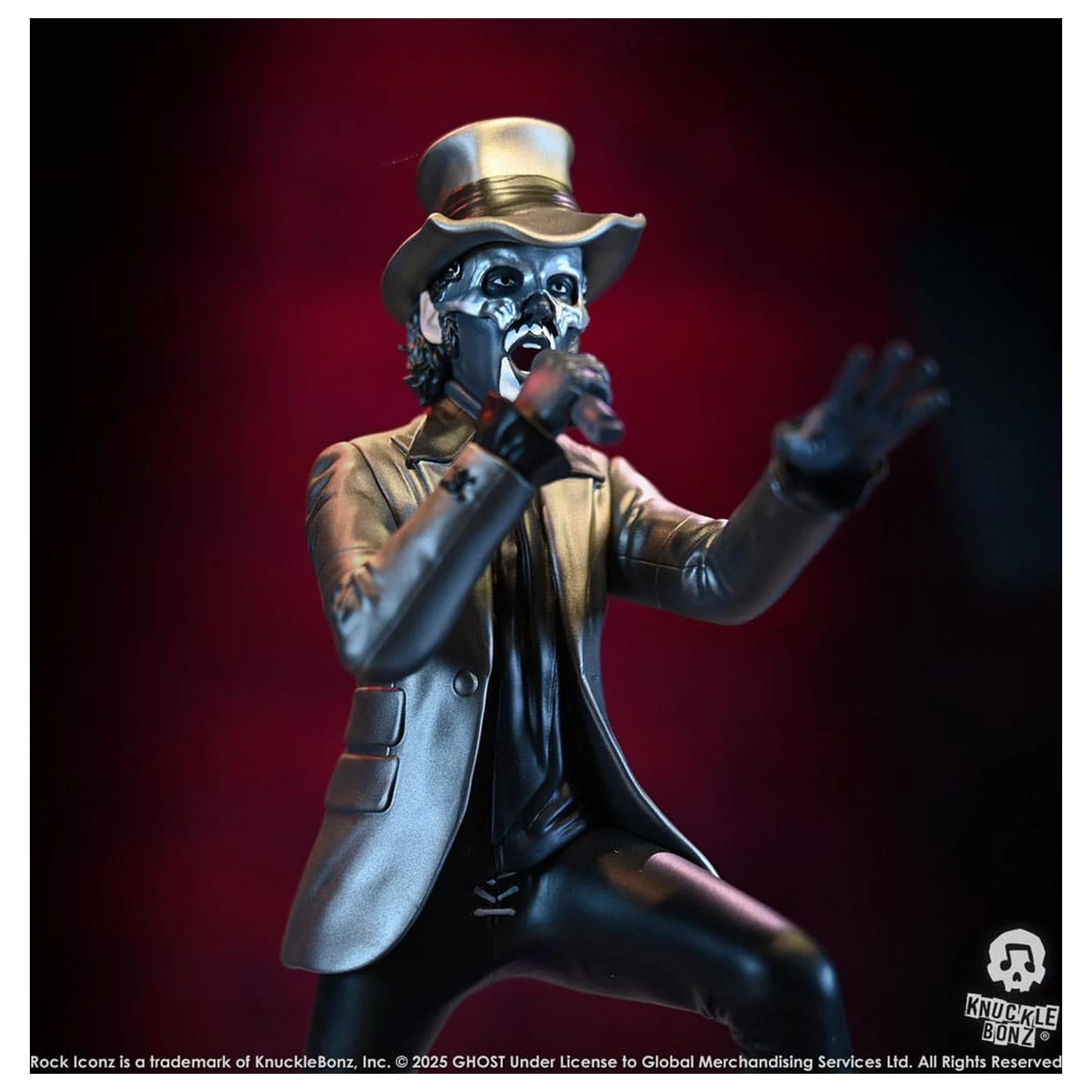 Ghost Rock Iconz Statue Papa V Perpetua Top Hat 22 cm zdjęcie produktu