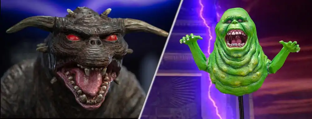 Ghostbusters Statue 1/8 Slimer (NX) + Zuul (NX) Wersja Normalna Zestaw Twin Pack 12 cm zdjęcie produktu