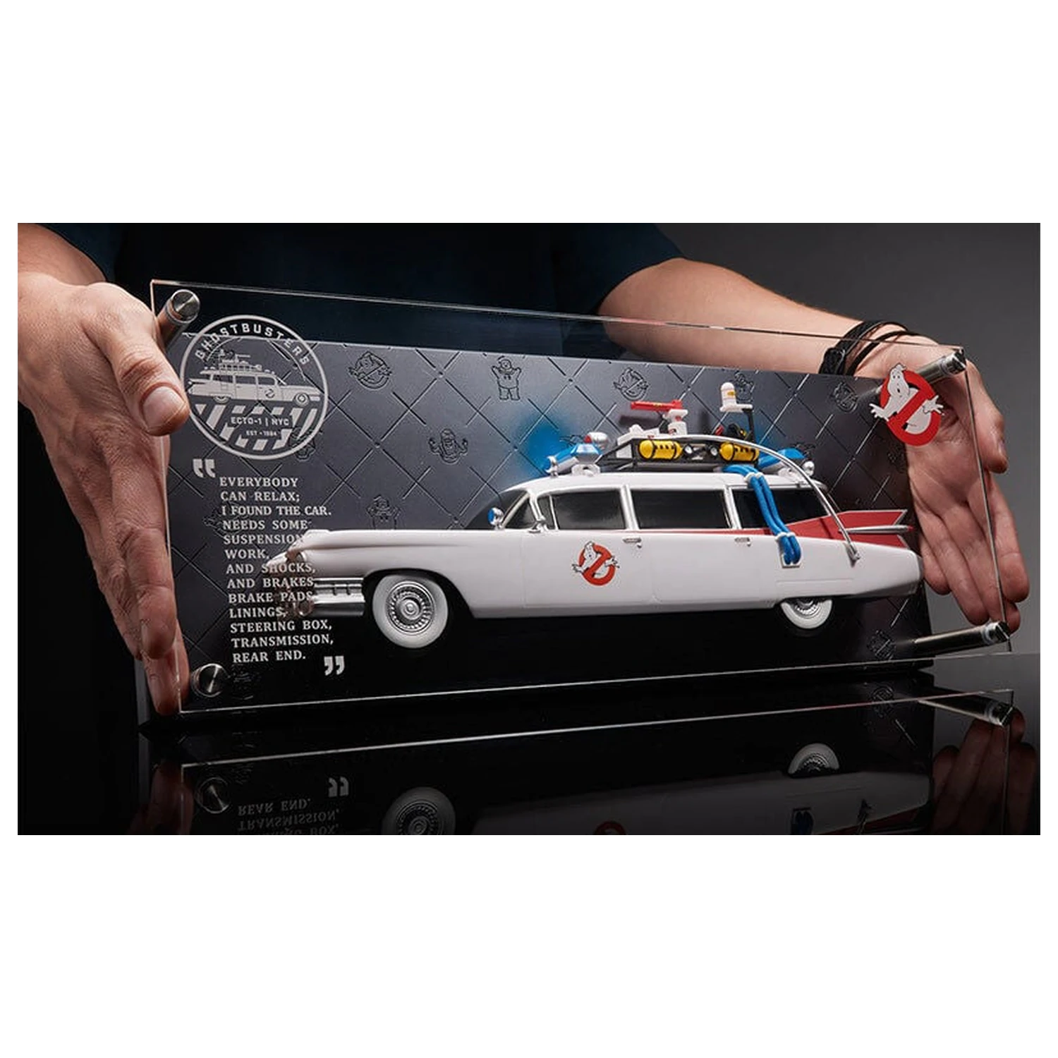 Ghostbusters Ecto-1 Licencjonowana Replika tabliczki zdjęcie produktu