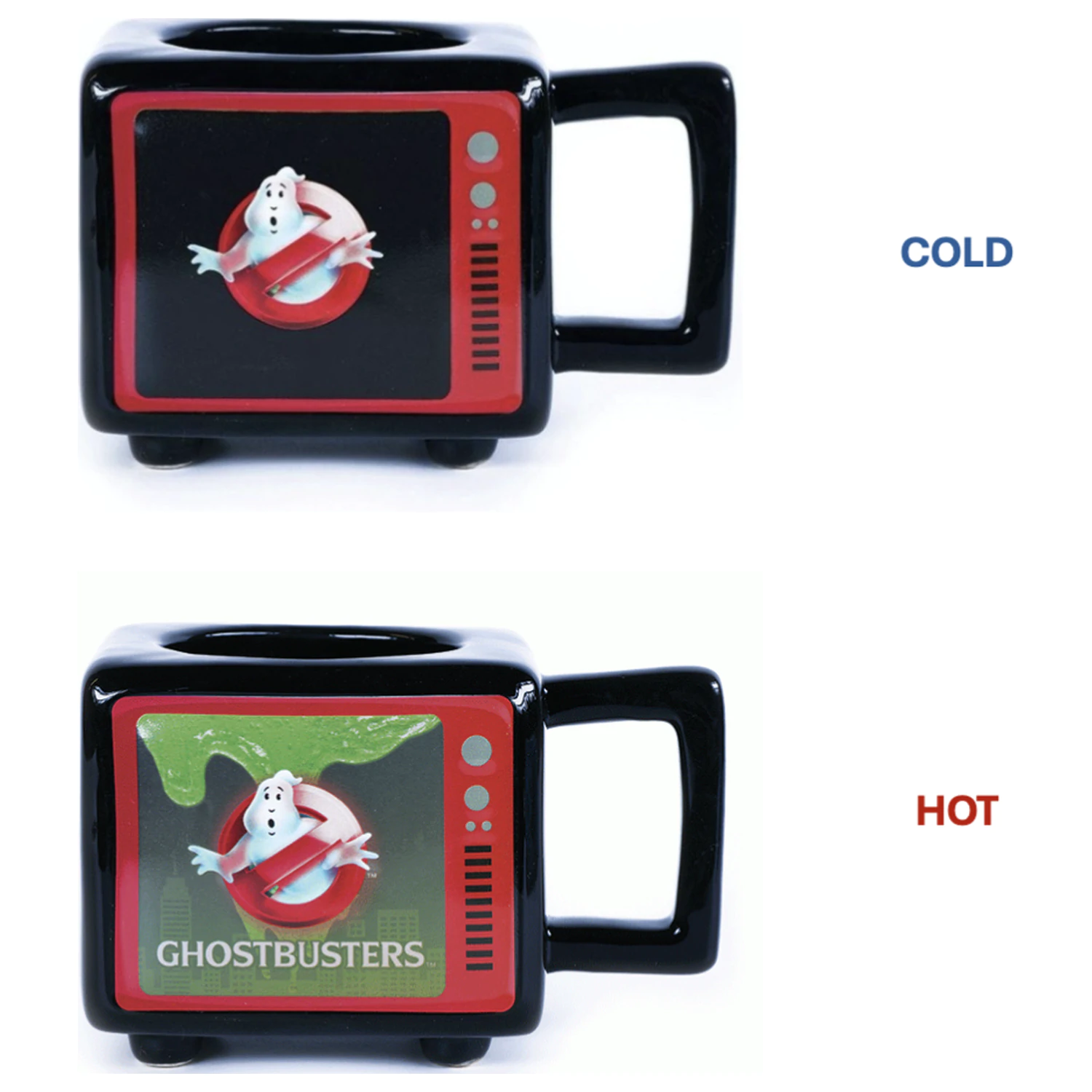 Kubek zmieniający kolor Ghostbusters I Ain't Afraid Retro TV Heat Change o pojemności 500ml zdjęcie produktu