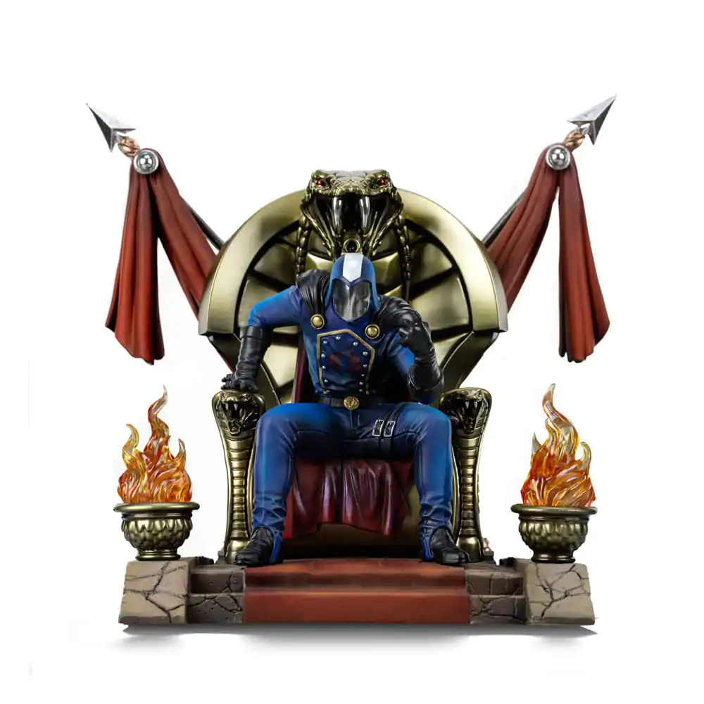 GI Joe Art Scale Statue 1/10 Cobra Commander 25 cm Statua zdjęcie produktu