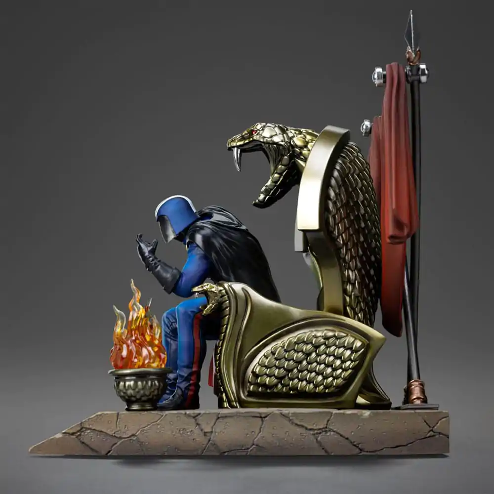 GI Joe Art Scale Statue 1/10 Cobra Commander 25 cm Statua zdjęcie produktu