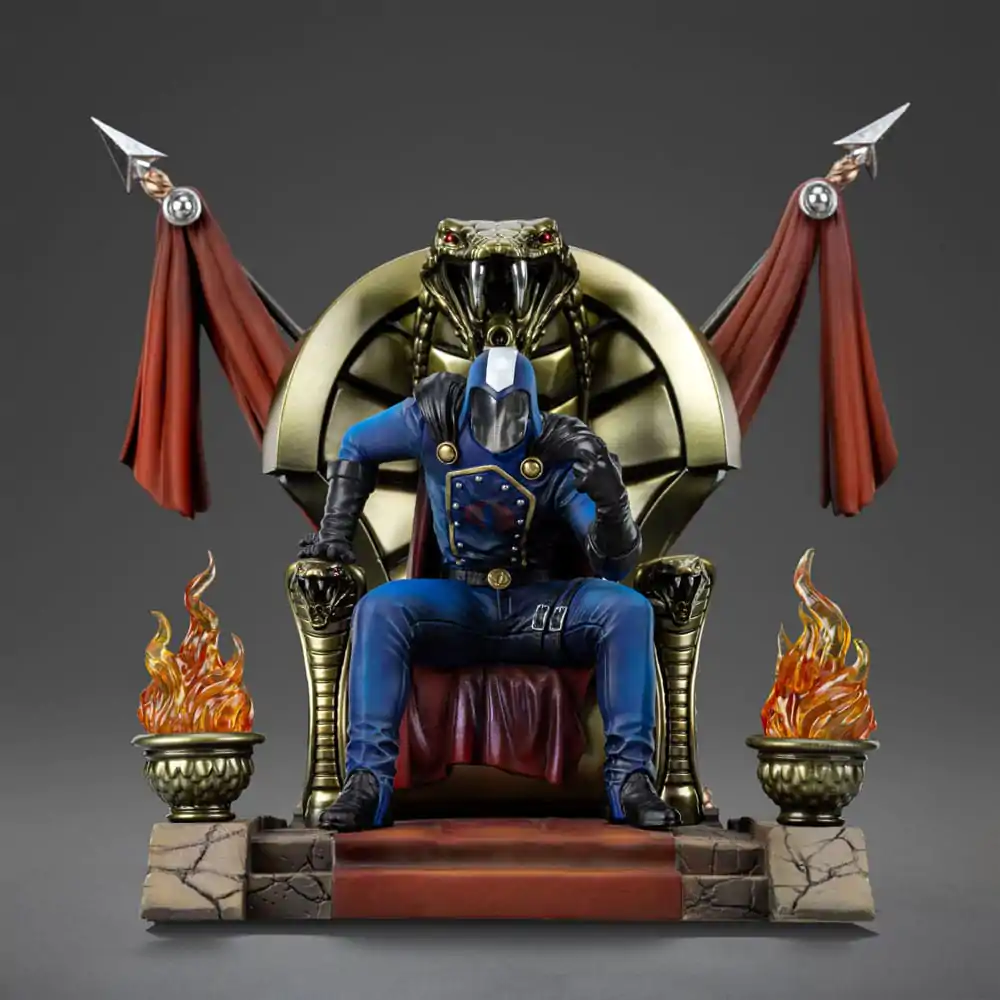 GI Joe Art Scale Statue 1/10 Cobra Commander 25 cm Statua zdjęcie produktu