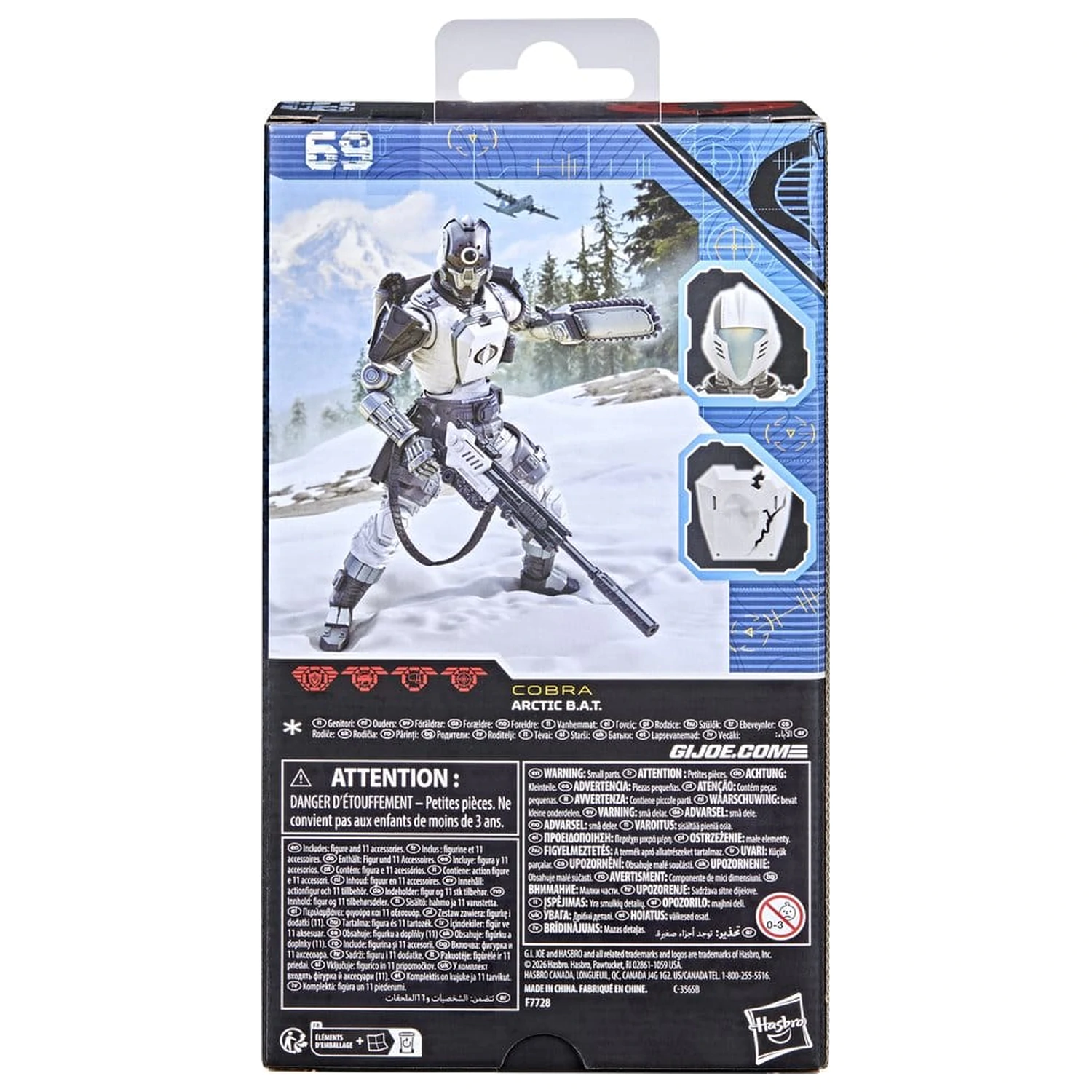 Figurka akcji GI Joe Classified Series Arctic B.A.T. 15 cm zdjęcie produktu