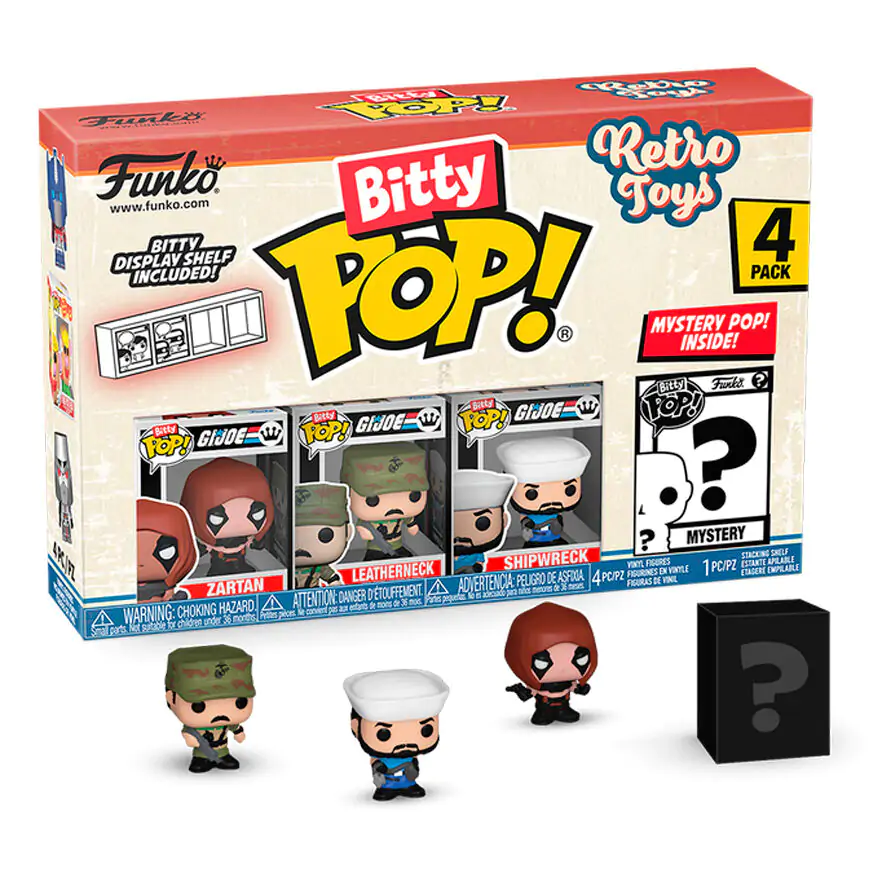 Gi Joe Bitty Funko POP! Figurka Vinyl 4-Pack 2,5 cm zdjęcie produktu