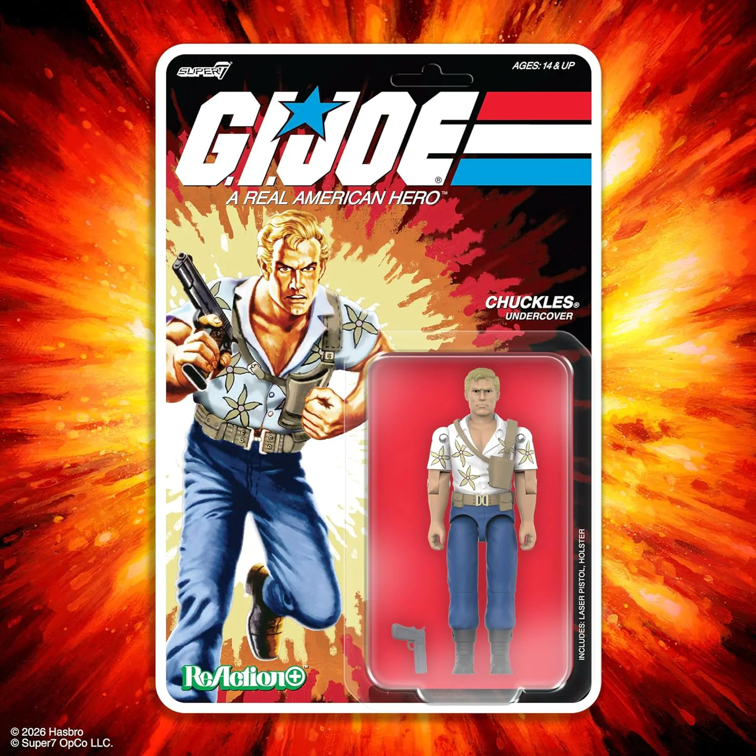 GI Joe ReAction+ Figurka Akcji Fala 07 Chuckles (Movie) 10 cm zdjęcie produktu