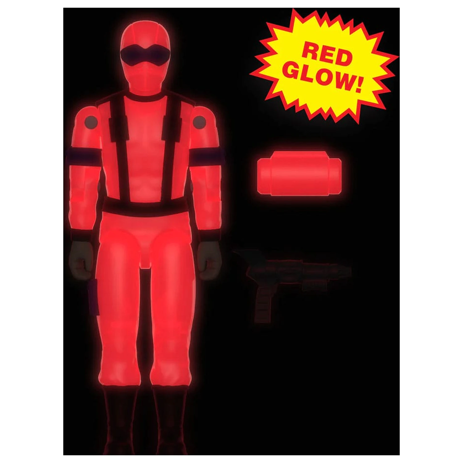 GI Joe ReAction+ Figurka Wave 06 Snake Eyes (Red Glow, Crystal Poison) 10 cm zdjęcie produktu
