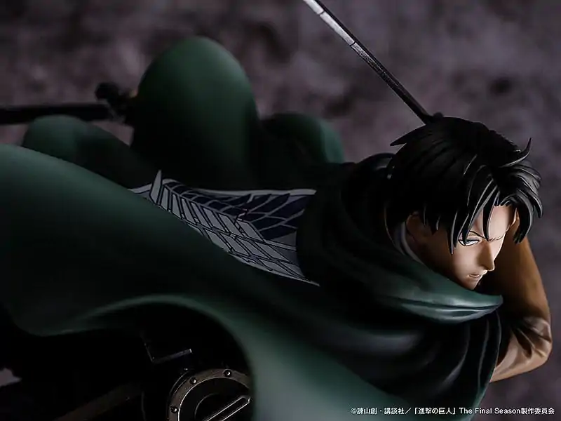 Attack on Titan PVC Statuetka 1/6 Humanity's Strongest Soldier Levi 23 cm zdjęcie produktu