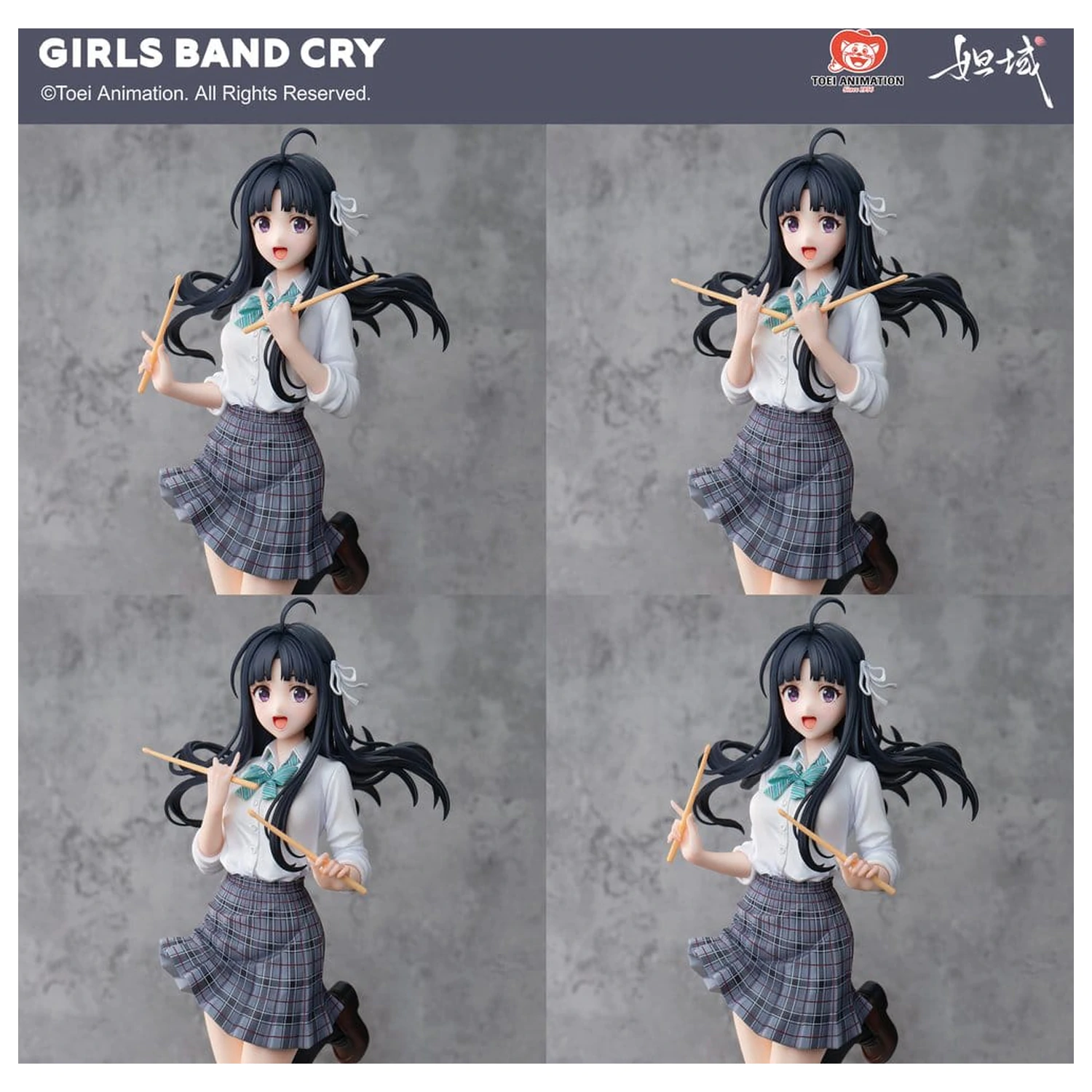 Girls Band Cry Natsu wo Mankitsu shite Sakebe Series No. 2 PVC Statua 1/7 Subaru Awa 26 cm zdjęcie produktu