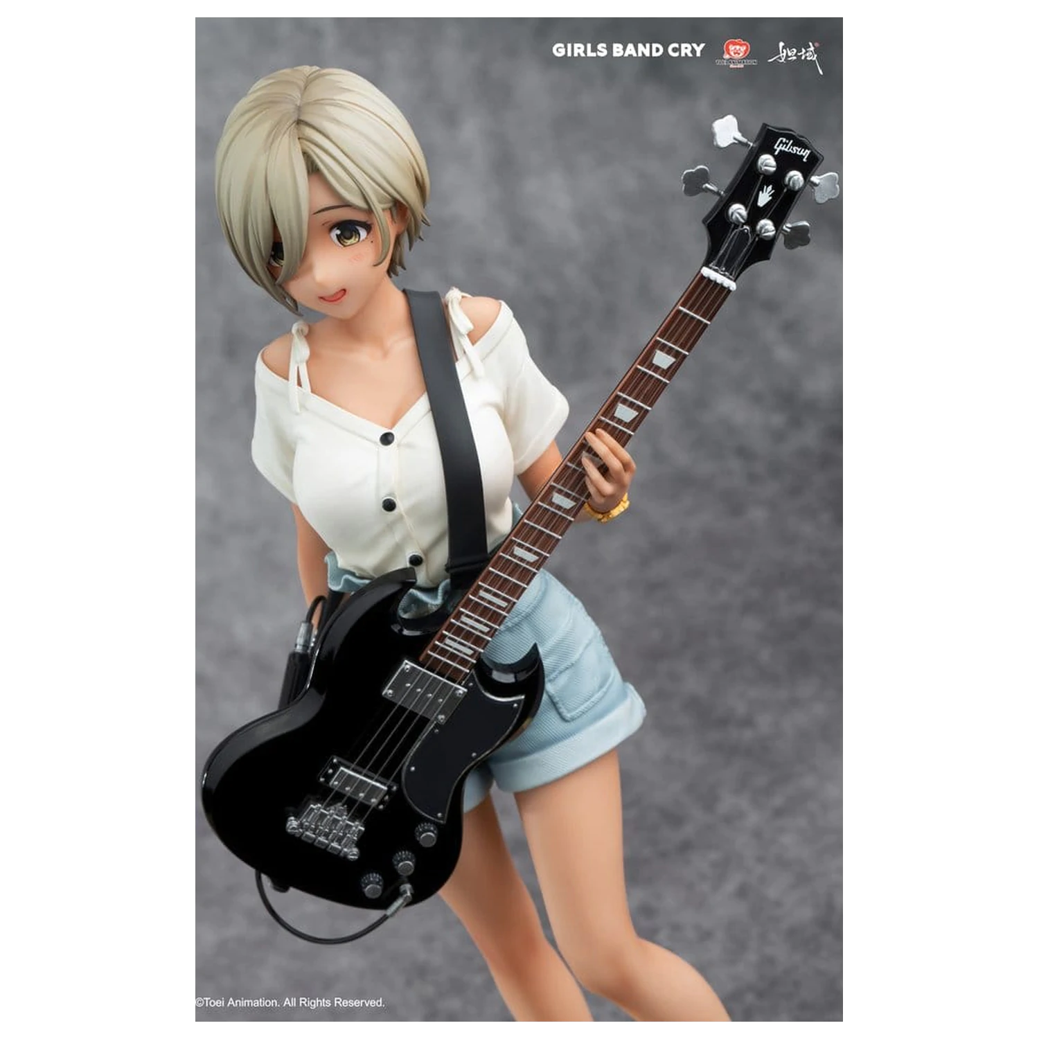 Girls Band Cry Natsu wo Mankitsu shite Sakebe Series No. 3 PVC Statuetka 1/7 Rupa 26 cm zdjęcie produktu