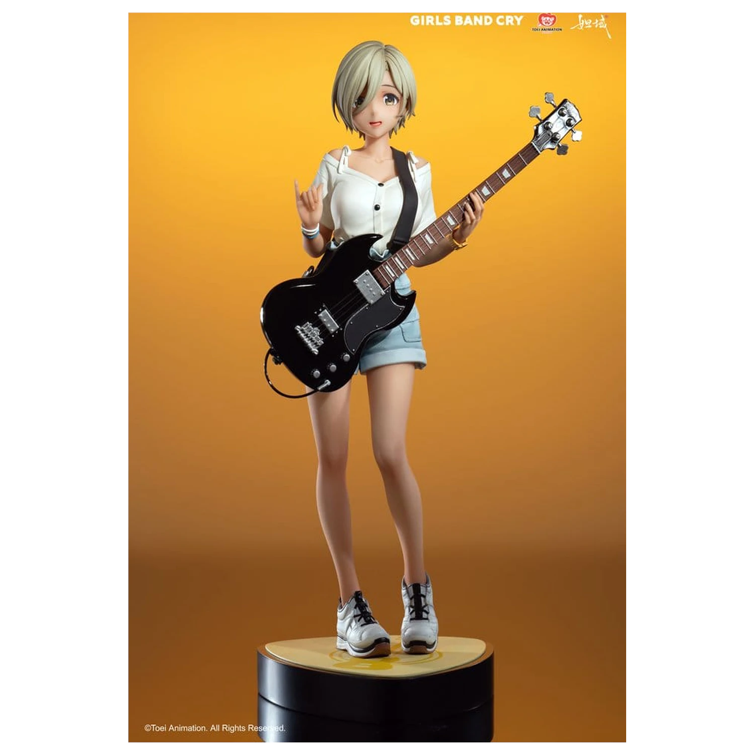 Girls Band Cry Natsu wo Mankitsu shite Sakebe Series No. 3 PVC Statuetka 1/7 Rupa 26 cm zdjęcie produktu
