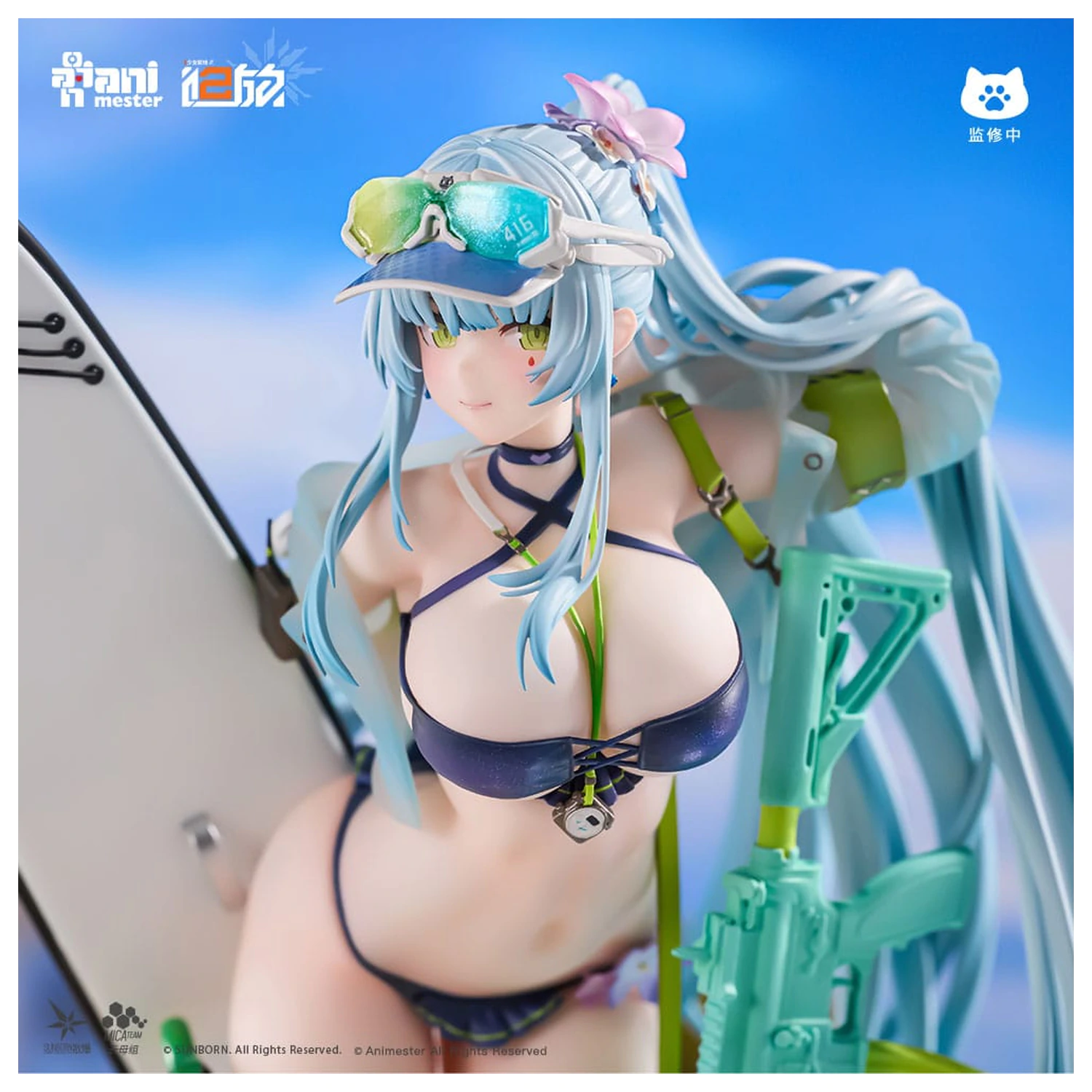 Girls' Frontline 2: Exilium Statuetka 1/7 HK416 Cerulean Breaker 24 cm zdjęcie produktu