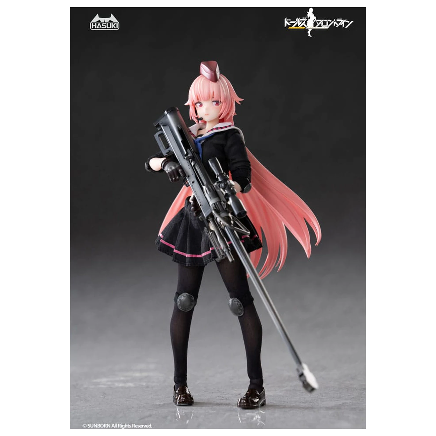 Girls´ Frontline Pocket Art Action Action Figure 1/12 PA011 NTW-20 16 cm zdjęcie produktu