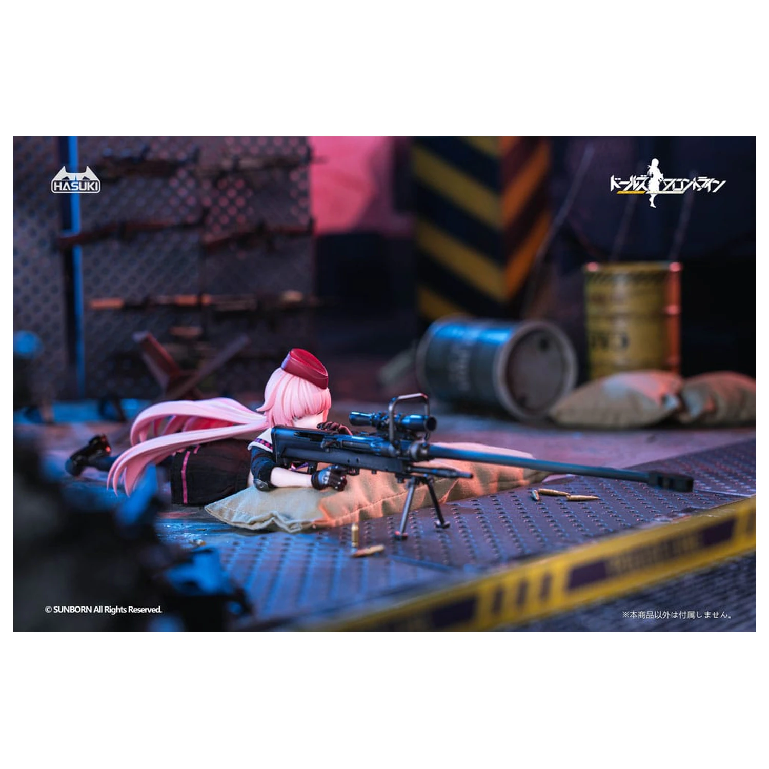 Girls´ Frontline Pocket Art Action Action Figure 1/12 PA011 NTW-20 16 cm zdjęcie produktu