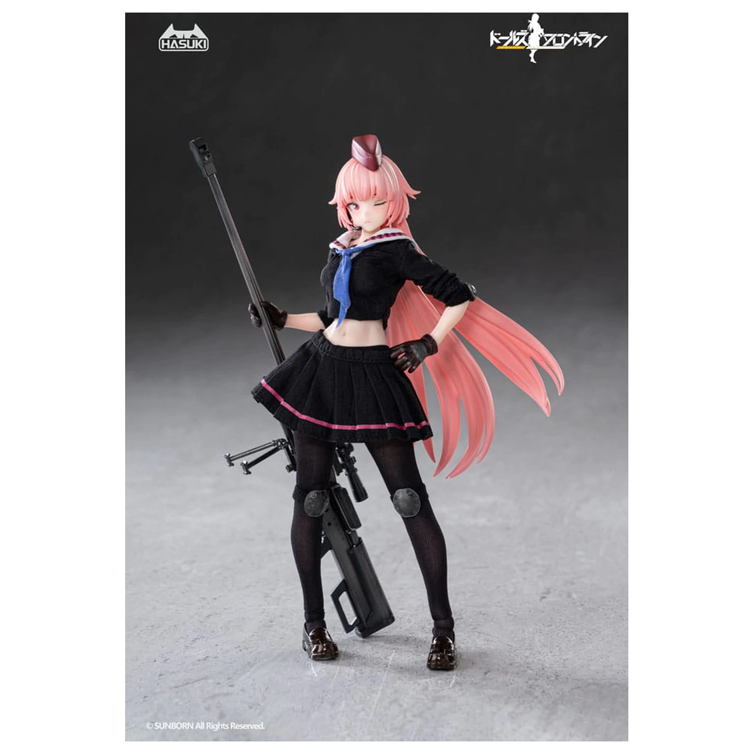 Girls´ Frontline Pocket Art Action Action Figure 1/12 PA011 NTW-20 16 cm zdjęcie produktu
