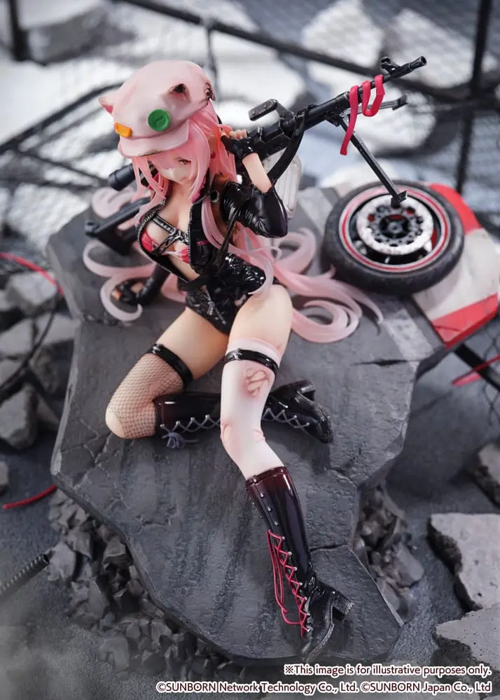 Girls' Frontline SHIBUYA SCRAMBLE FIGURE Statua PVC 1/7 UKM-2000 Gale Lightning -Wounded Ver.- 20 cm zdjęcie produktu