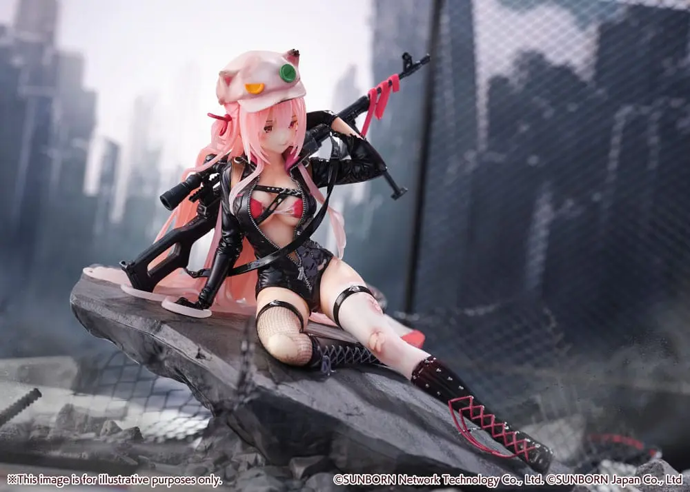 Girls' Frontline SHIBUYA SCRAMBLE FIGURE Statua PVC 1/7 UKM-2000 Gale Lightning -Wounded Ver.- 20 cm zdjęcie produktu