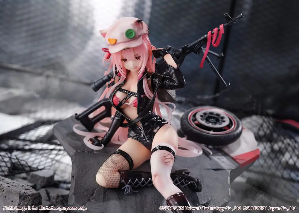 Girls' Frontline SHIBUYA SCRAMBLE FIGURE Statua PVC 1/7 UKM-2000 Gale Lightning -Wounded Ver.- 20 cm zdjęcie produktu