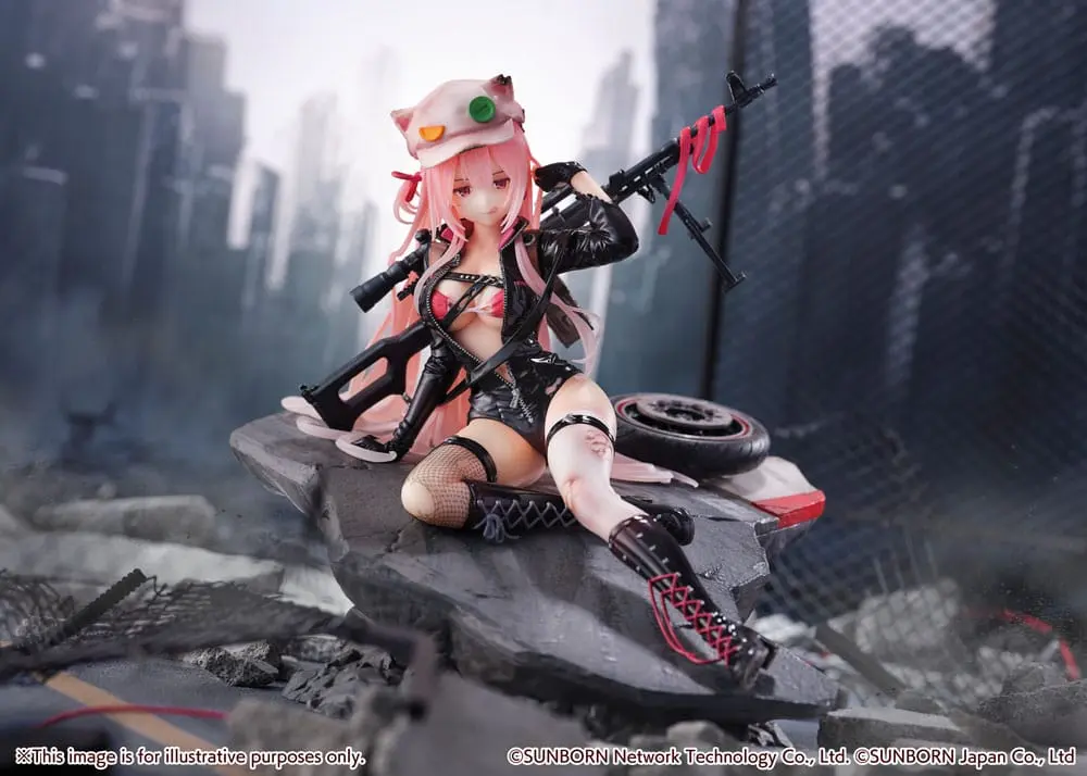 Girls' Frontline SHIBUYA SCRAMBLE FIGURE Statua PVC 1/7 UKM-2000 Gale Lightning -Wounded Ver.- 20 cm zdjęcie produktu