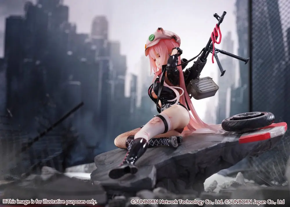 Girls' Frontline SHIBUYA SCRAMBLE FIGURE Statua PVC 1/7 UKM-2000 Gale Lightning -Wounded Ver.- 20 cm zdjęcie produktu