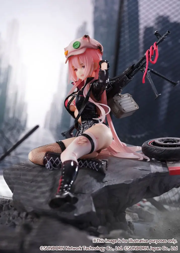 Girls' Frontline SHIBUYA SCRAMBLE FIGURE Statua PVC 1/7 UKM-2000 Gale Lightning -Wounded Ver.- 20 cm zdjęcie produktu