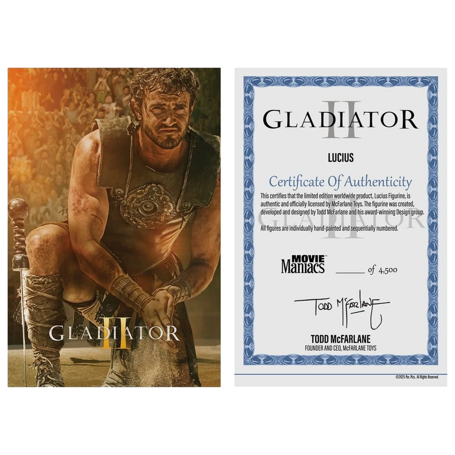 Gladiator II Movie Maniacs Statua Lucius 16 cm zdjęcie produktu