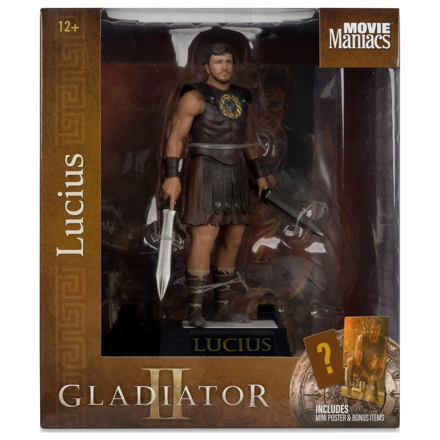 Gladiator II Movie Maniacs Statua Lucius 16 cm zdjęcie produktu