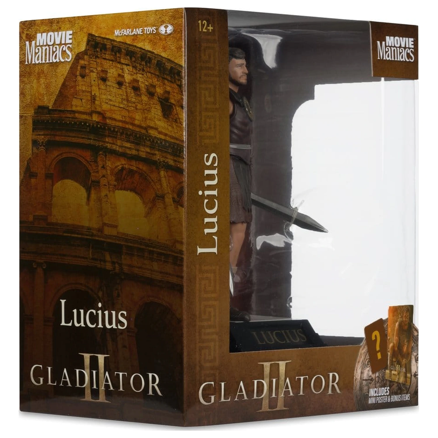 Gladiator II Movie Maniacs Statua Lucius 16 cm zdjęcie produktu