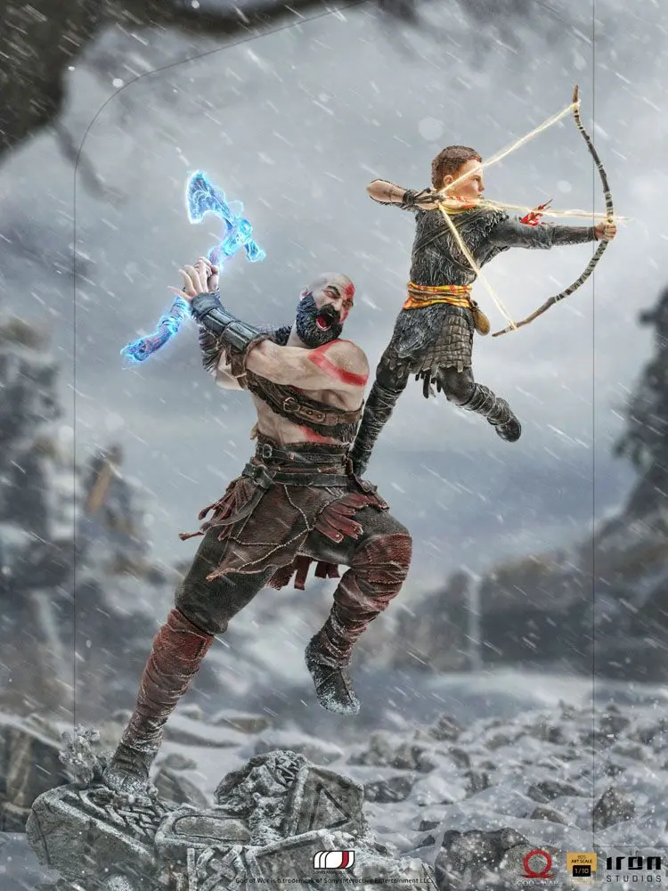 God of War BDS Art Scale Statua 1/10 Kratos & Atreus 34 cm zdjęcie produktu