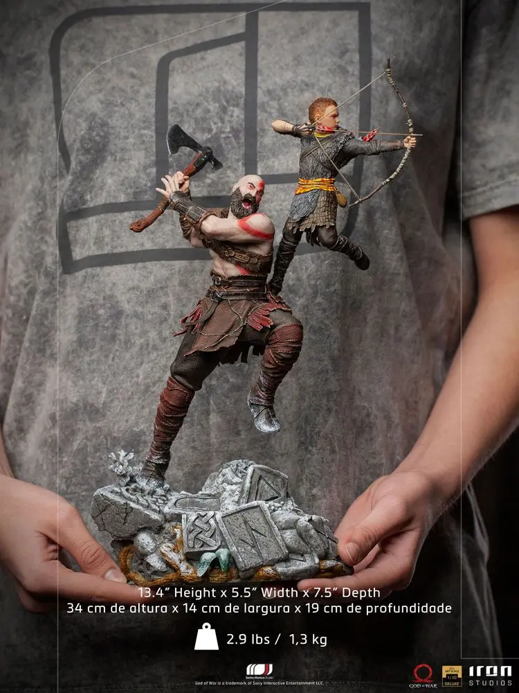 God of War BDS Art Scale Statua 1/10 Kratos & Atreus 34 cm zdjęcie produktu