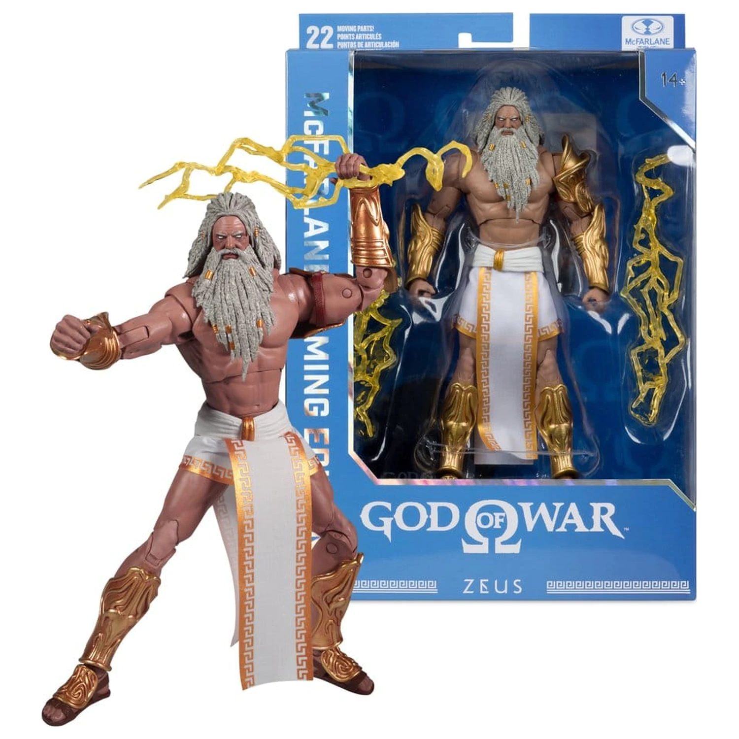 God of War McFarlane Gaming Edition Figurka akcji Zeus 18 cm zdjęcie produktu