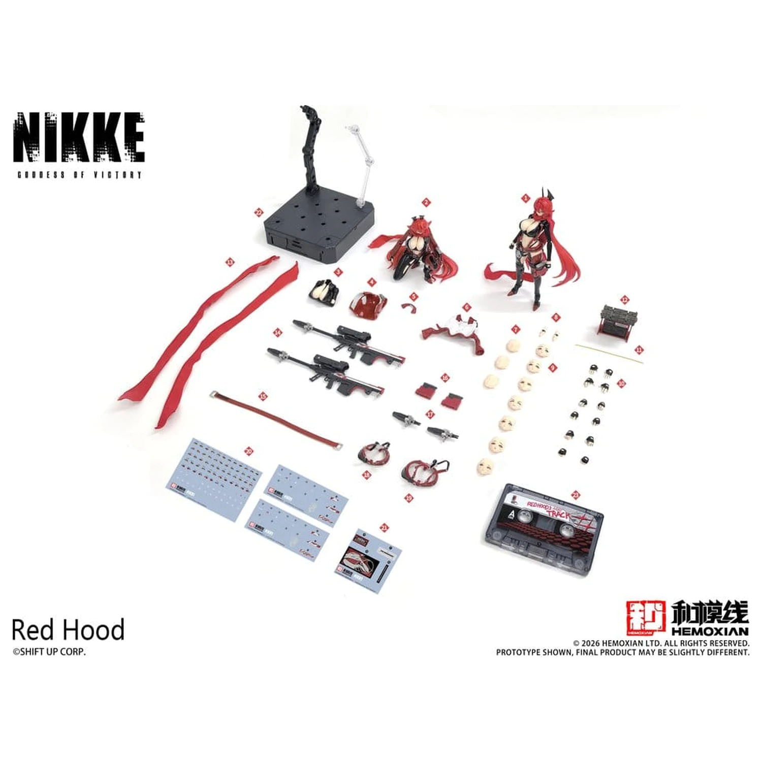 Goddess of Victory: Nikke Plastic Model Kit 1/12 Red Hood 18 cm zdjęcie produktu