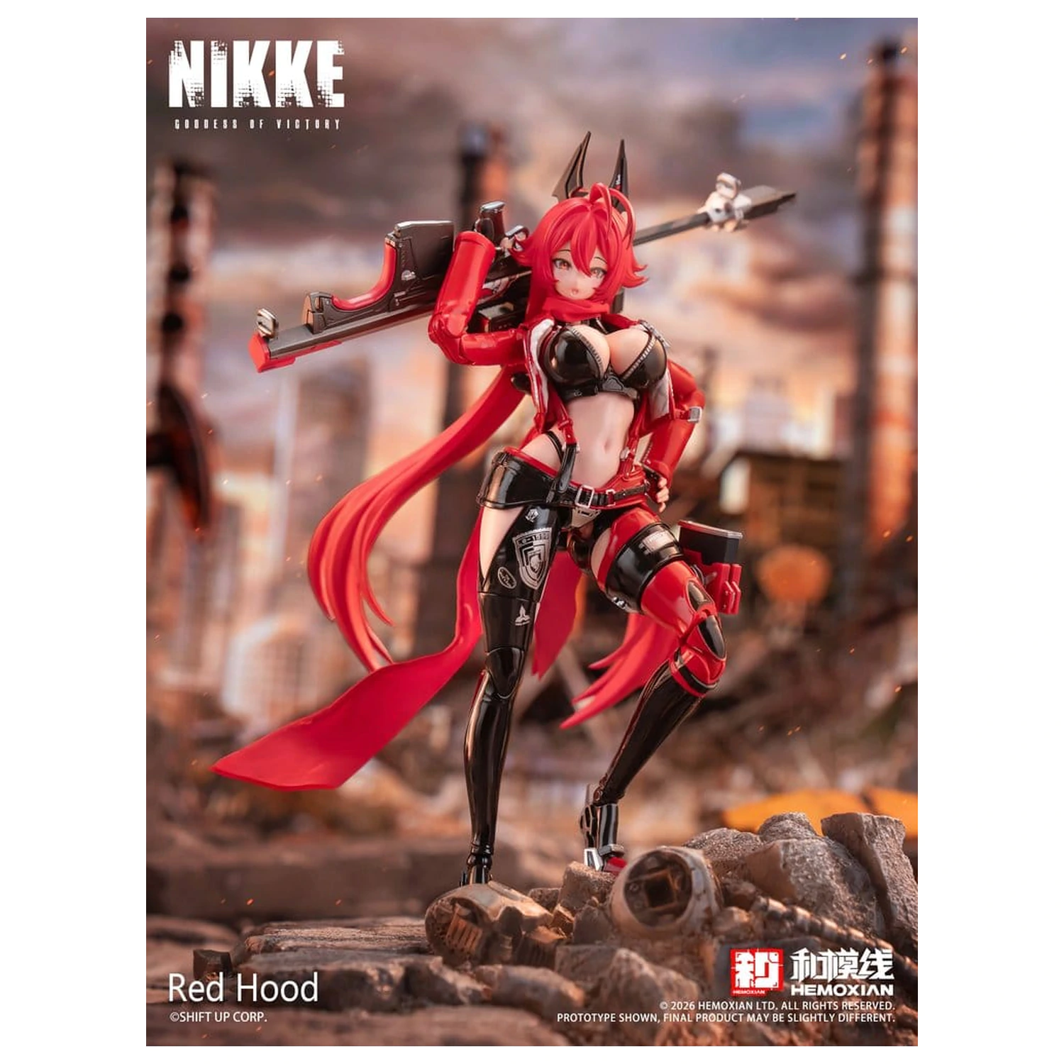 Goddess of Victory: Nikke Plastic Model Kit 1/12 Red Hood 18 cm zdjęcie produktu