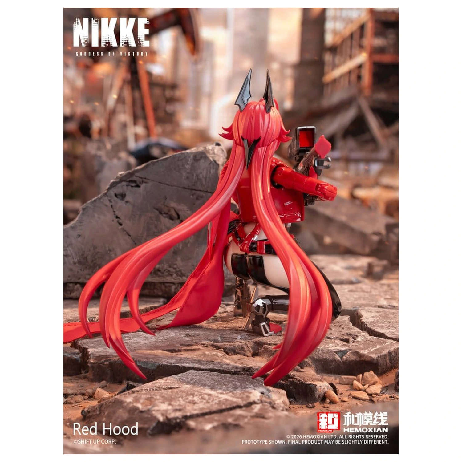 Goddess of Victory: Nikke Plastic Model Kit 1/12 Red Hood 18 cm zdjęcie produktu