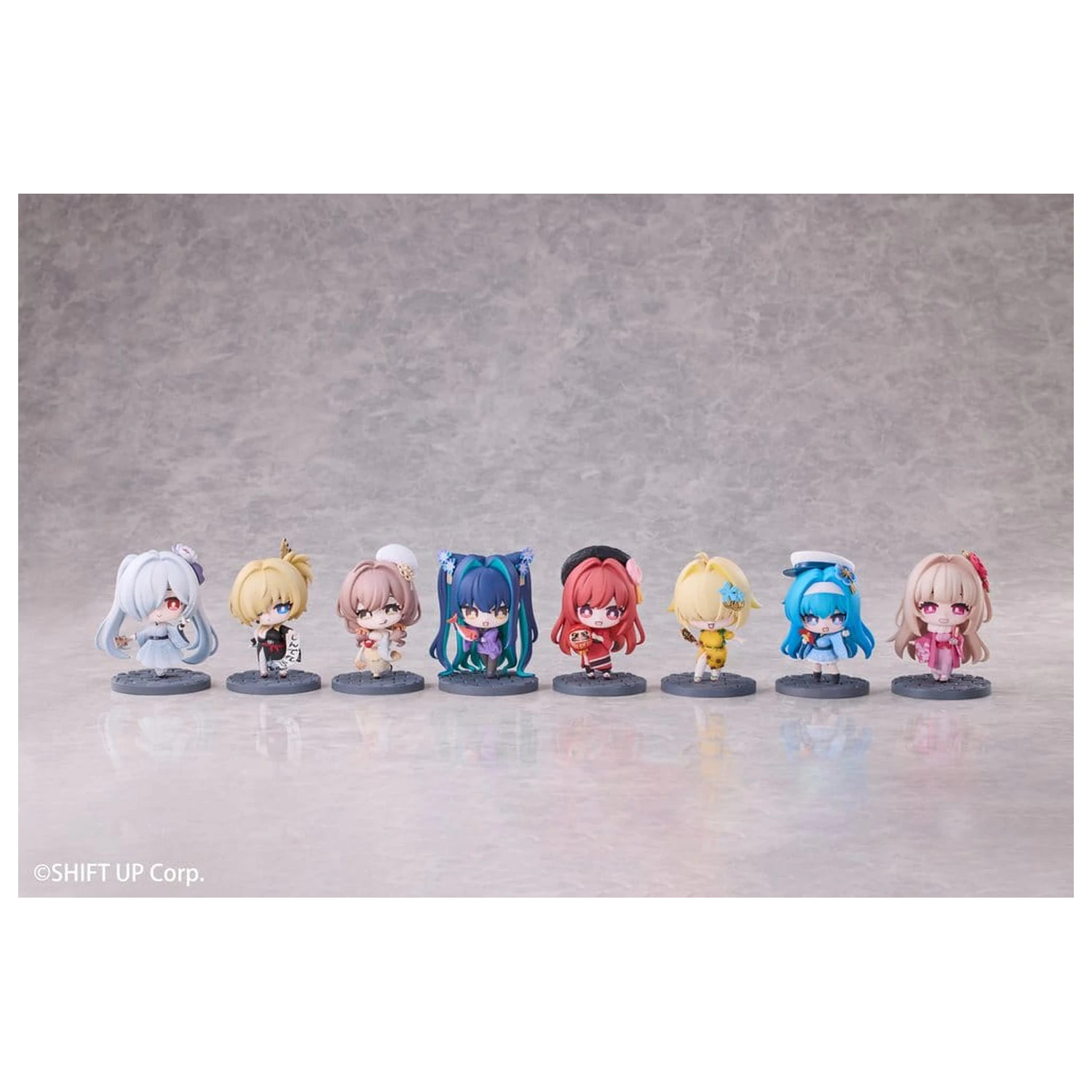 Goddess of Victory: Nikke Noworoczny Specjalny Mini zestaw figurek 8-pak SD figurek 8 cm zdjęcie produktu