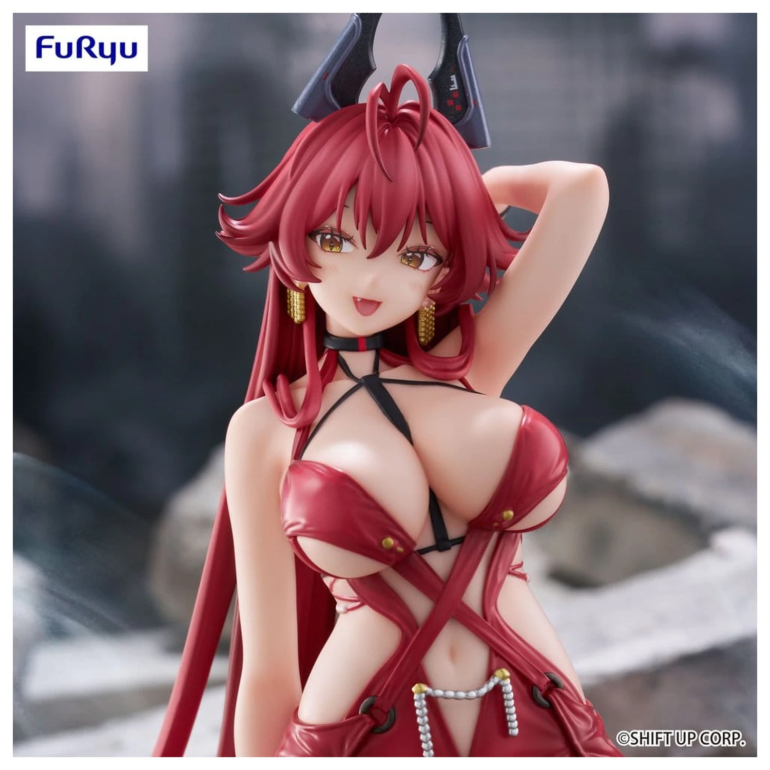Goddess of Victory: Nikke Noodle Stopper PVC Figurka Red Hood: Nonsense Red 14 cm zdjęcie produktu