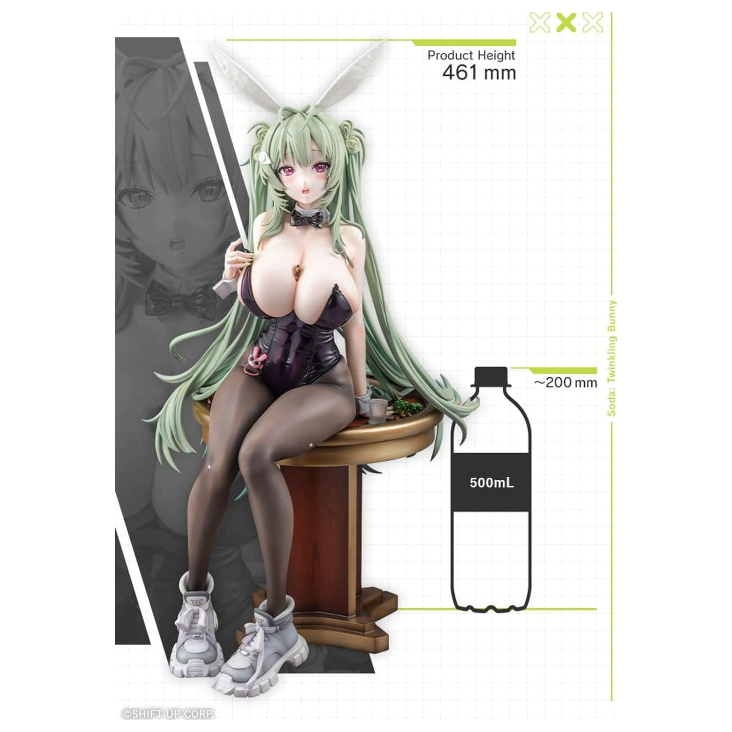 Goddess of Victory: Nikke PVC Figure 1/4 Soda: Twinkling Bunny 47 cm zdjęcie produktu