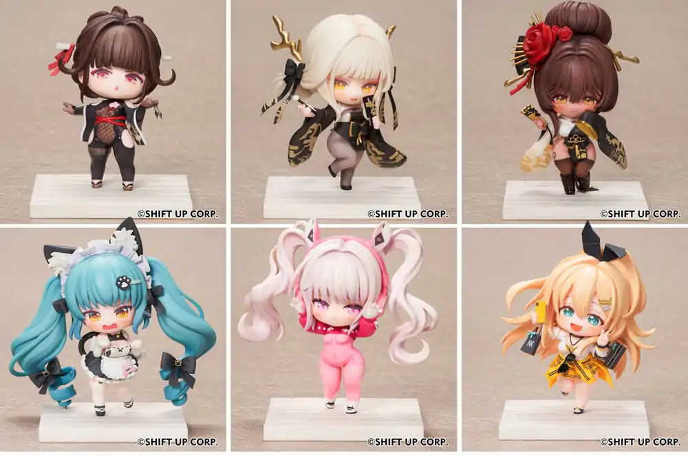 Goddess of Victory: Nikke SAC Series Mini Figurki 6-Pack Chibi 10 cm zdjęcie produktu