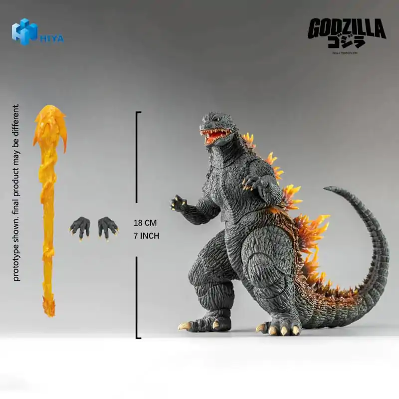 Godzilla 2000: Millennium (1999) Exquisite Basic Figurka Akcji Godzilla Heat Ray 18 cm zdjęcie produktu