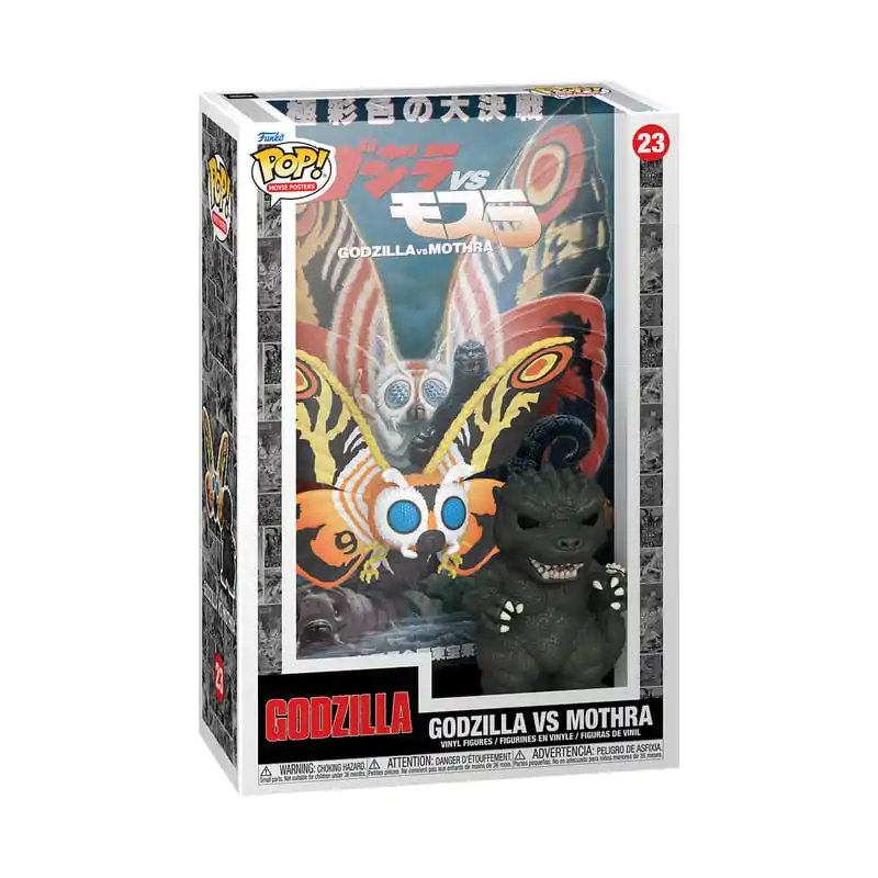 Godzilla 70th Anniversary Funko POP! Plakat Filmowy i Figurka Godzilla vs Mothra 9 cm zdjęcie produktu