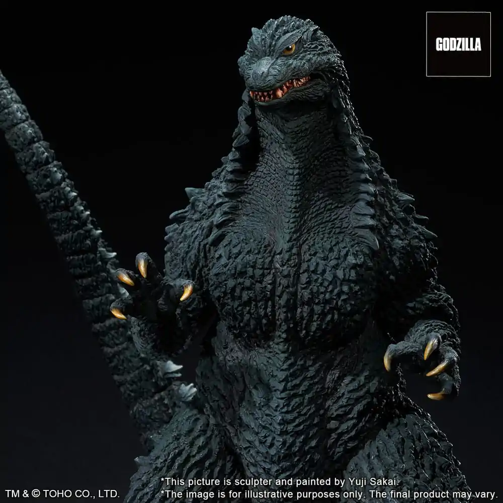 Godzilla kontra Mechagodzilla 2002 TOHO Yuji Sakai Modeling Collection Statua PVC Godzilla Battle in the Storm 28 cm zdjęcie produktu