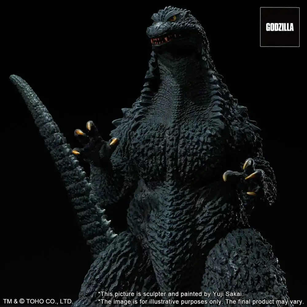 Godzilla kontra Mechagodzilla 2002 TOHO Yuji Sakai Modeling Collection Statua PVC Godzilla Battle in the Storm 28 cm zdjęcie produktu
