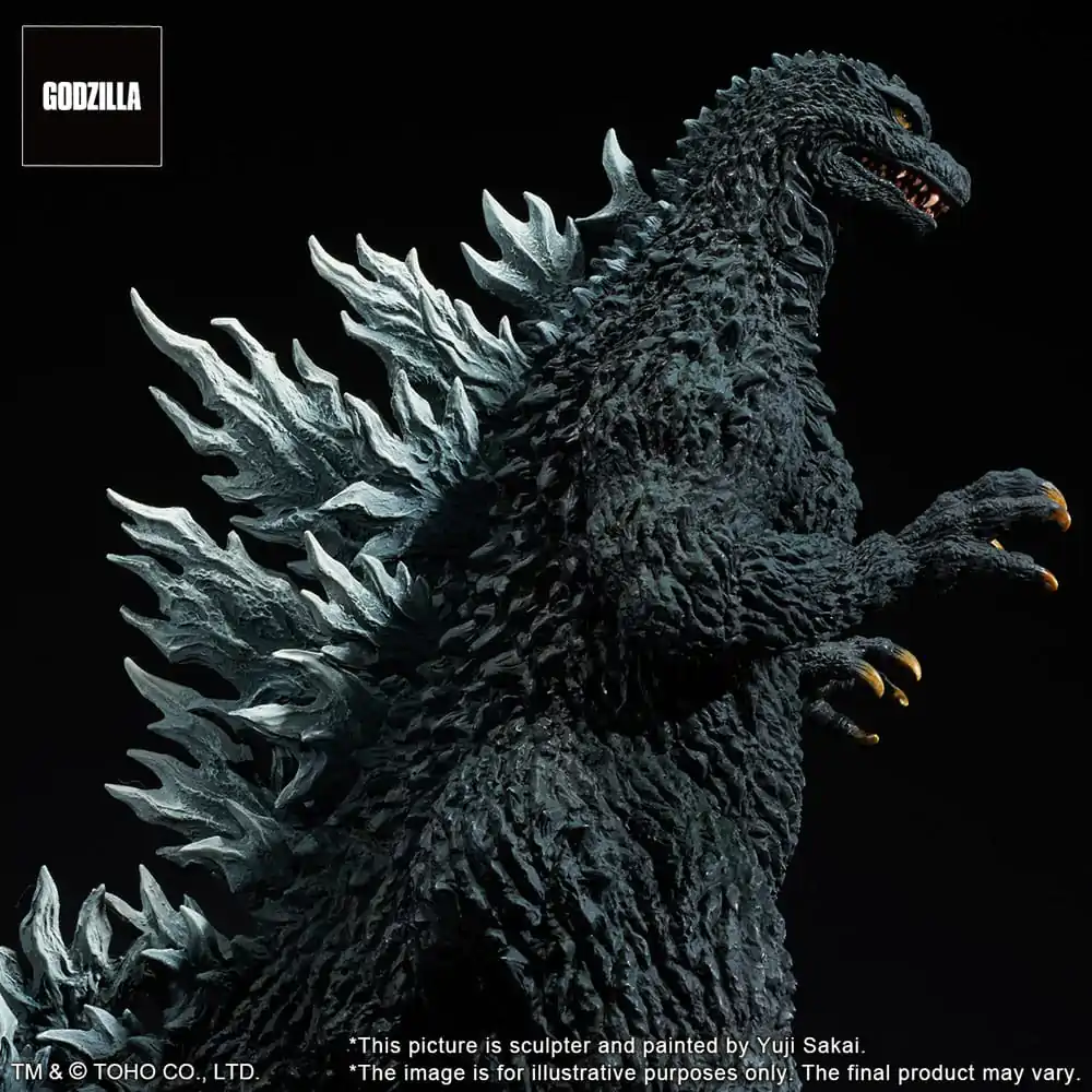 Godzilla kontra Mechagodzilla 2002 TOHO Yuji Sakai Modeling Collection Statua PVC Godzilla Battle in the Storm 28 cm zdjęcie produktu