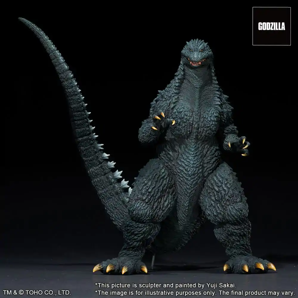 Godzilla kontra Mechagodzilla 2002 TOHO Yuji Sakai Modeling Collection Statua PVC Godzilla Battle in the Storm 28 cm zdjęcie produktu